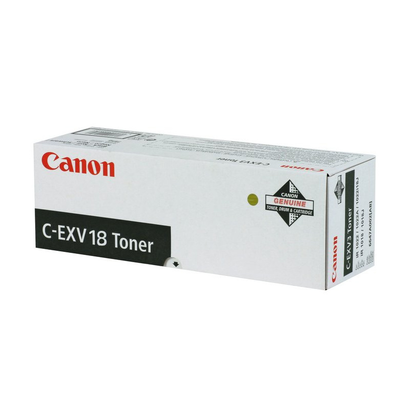 Toner Canon 18 C-EXV (iR 1018/1022) Oryginalny 8400str Toner Canon 18 C-EXV (iR 1018/1022) Oryginalny 8400str